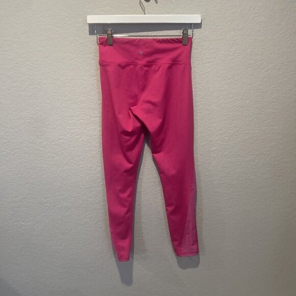 Old Navy Girls leggings Large active pink go dry 10 12 Athletic - Picture 6 of 11